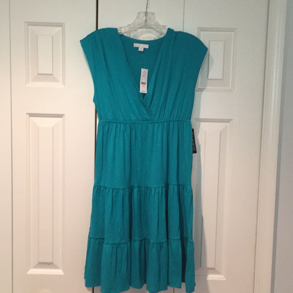NY&Co Teal Dress